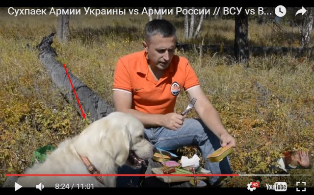 Сравнение: сухпаек армии Украины и армии России