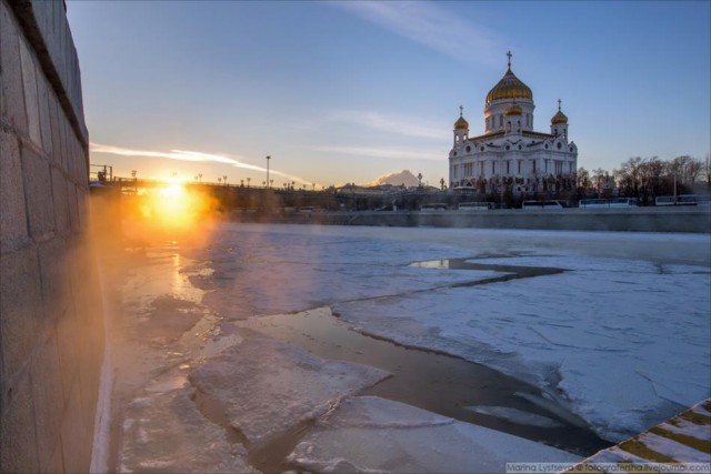 Минус тридцать в Москве!