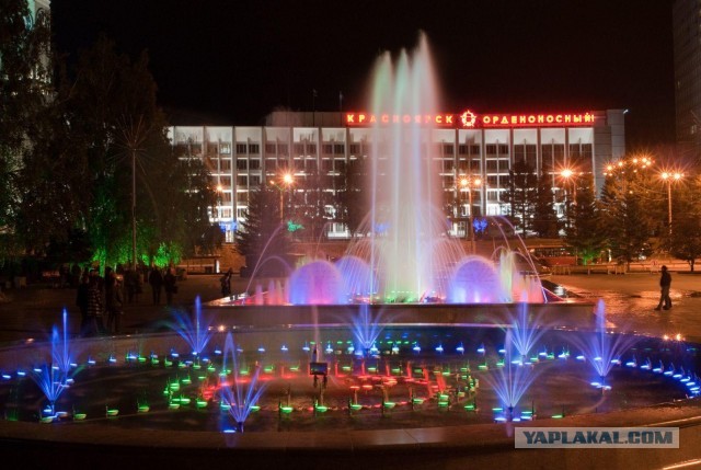 Живу в Красноярске