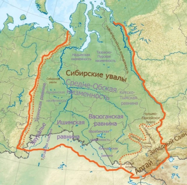 Огромный океан с горячей водой, обнаруженный под территорией Западной Сибири