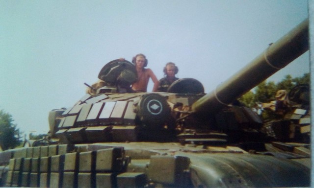 А какая военная техника была в вашем распоряжение?