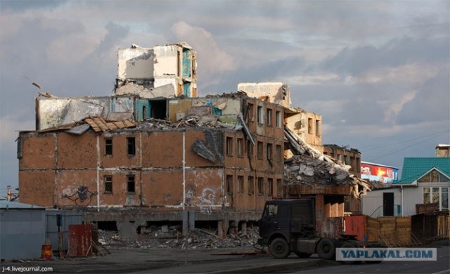 За Полярным кругом. Норильск. Тундра.