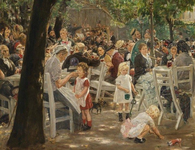 Баварский пивной сад. "Der Biergarten"