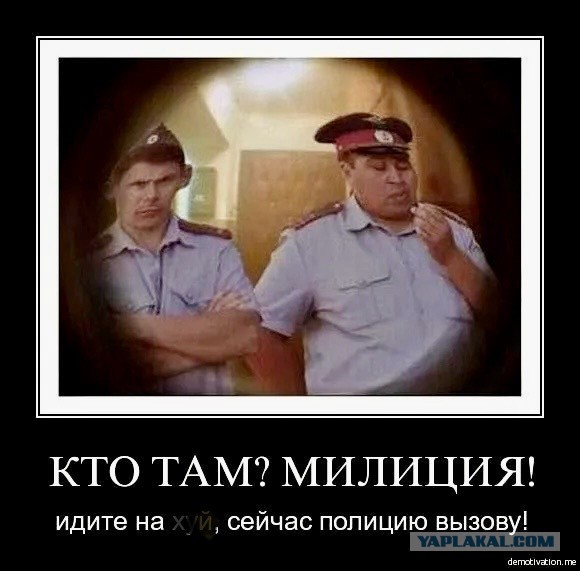 Милиция, полиция и снова милиция