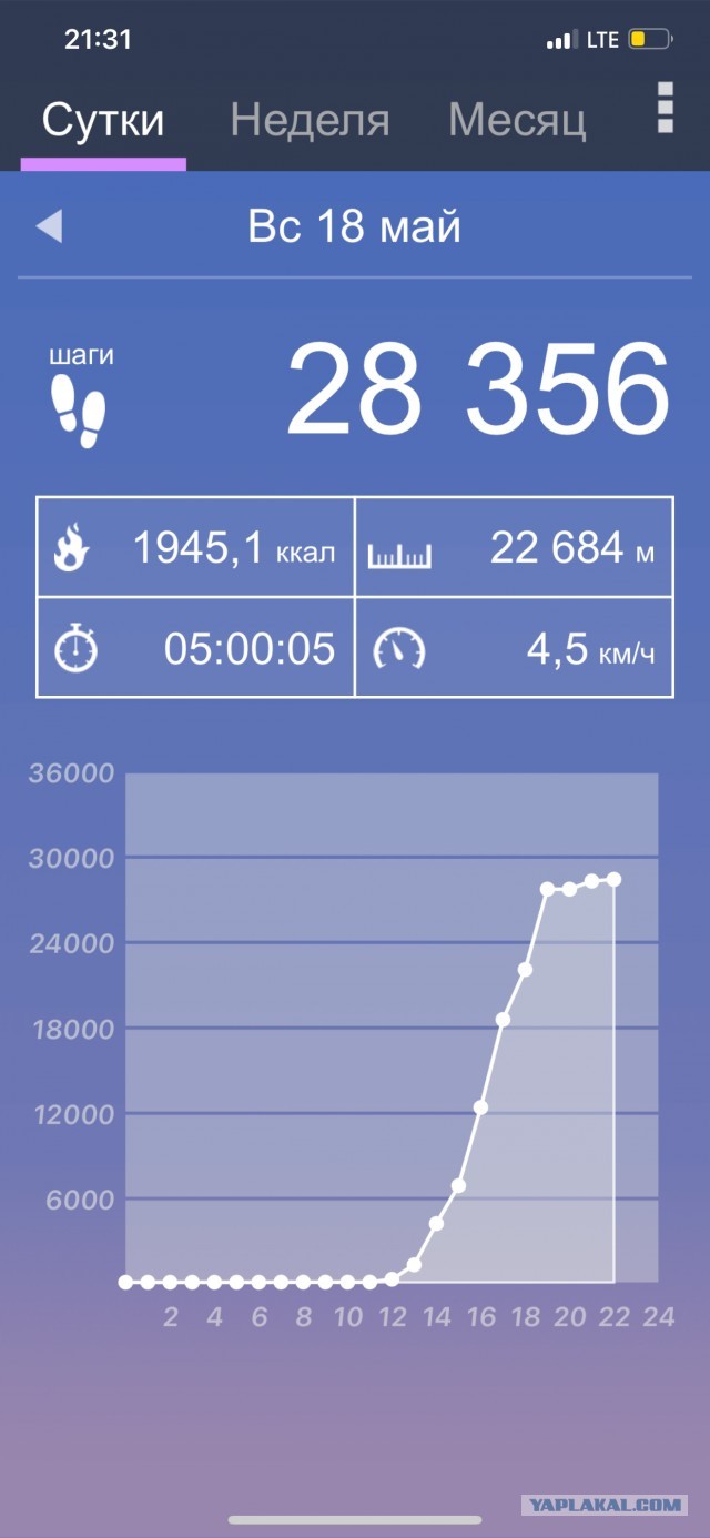 Как я 1.000.000 шагов сделал за 30 дней