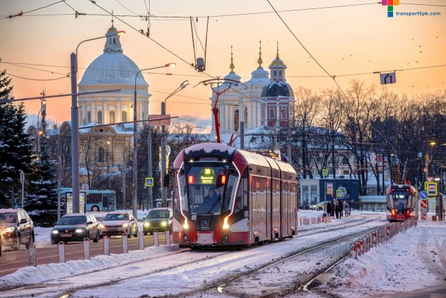 Петербургскому трамваю — 119 лет!