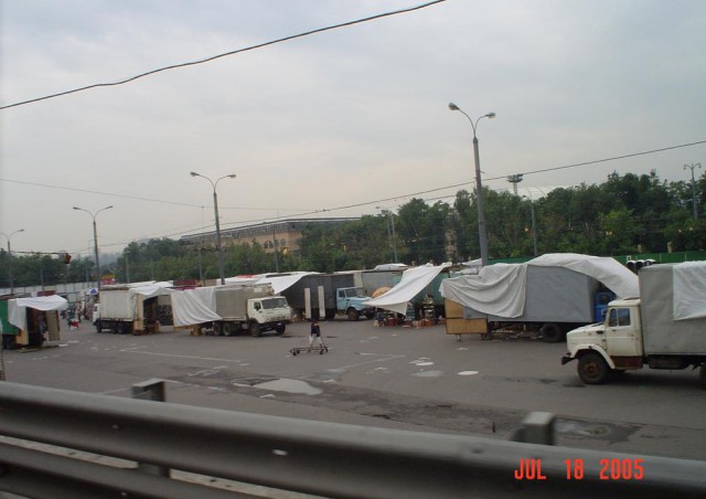 Прогулка по Москве 1999 года