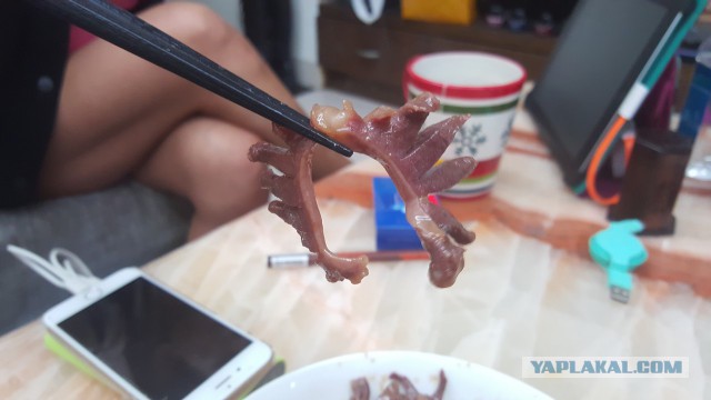 Утиные желудки по китайски.