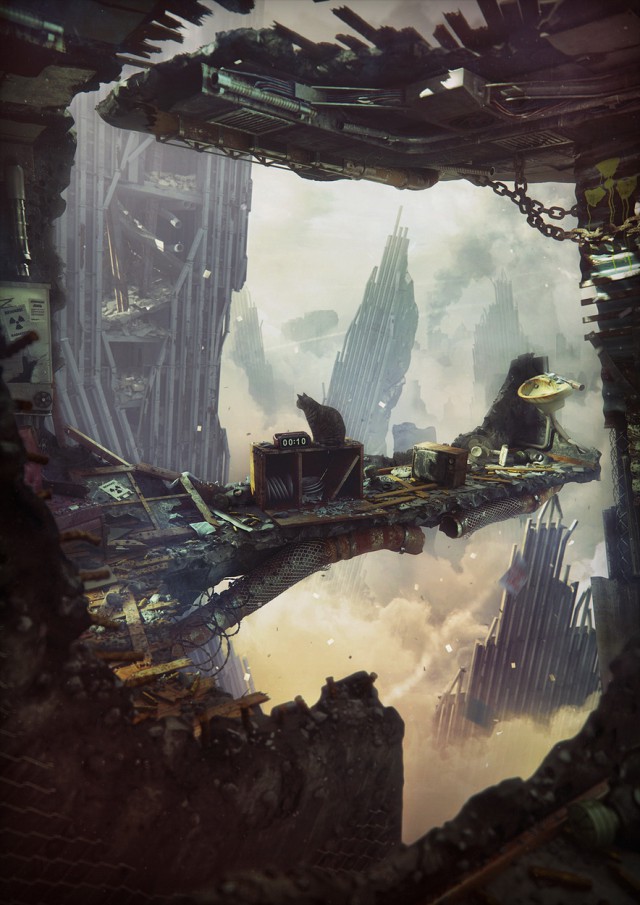 Рисунки : фантастика, Sci-Fi, киберпанк, постапокалипсис
