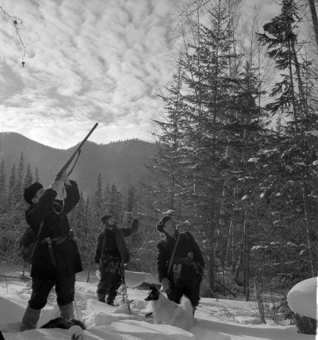 1950-е. Охота в Сибири на фотографиях Марка Степановича Редькина