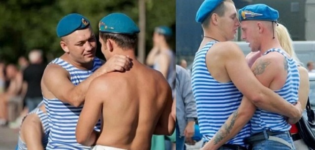 Вдвшники заставили извинятся парня в футболке ЛДПР