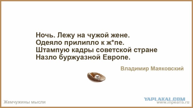 Галя, у вас там к попе прилипло!