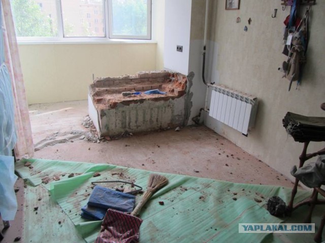 Ремонт комнаты женскими силами :)