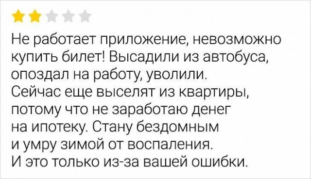 Отзывы на товары и услуги из Сети