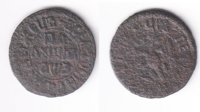 Полушка 1707 года (Петр I)