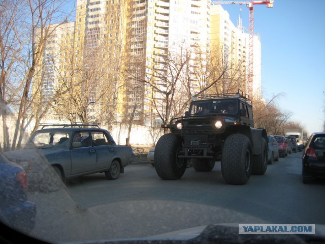 Странные и смешные машины моего города