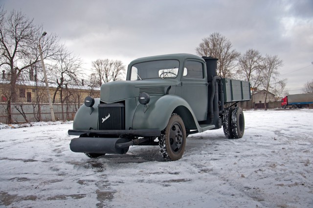 Вермахт на дровах: востановление газогенераторного Ford G398TS