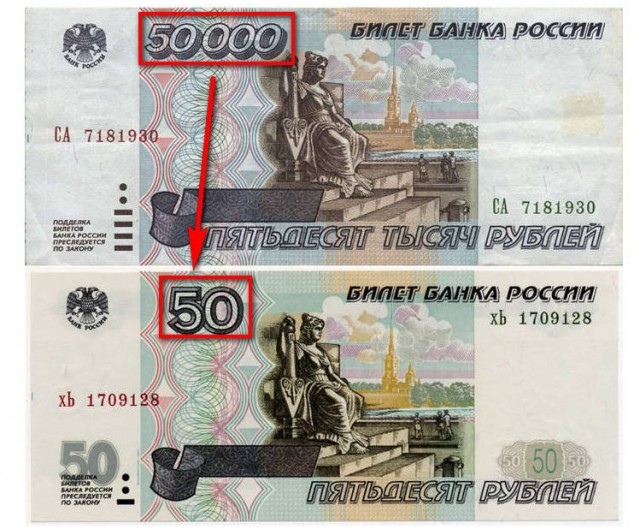 В России предложили провести деноминацию рубля 