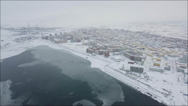 Норильск - ледяная планета