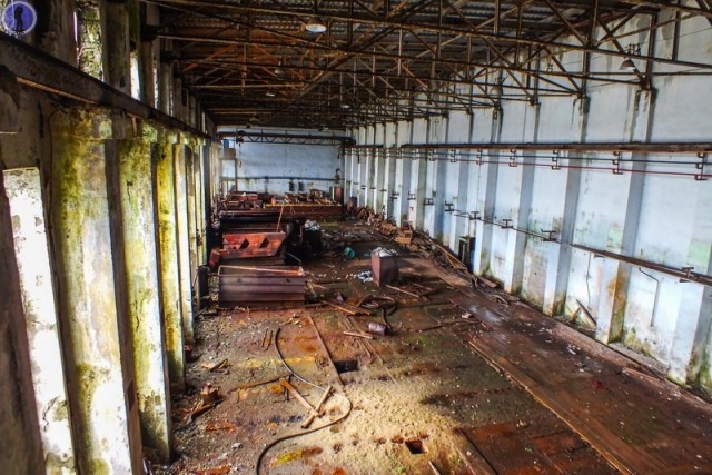 Заброшенный Северный Судоремонтный Завод в Советской Гавани