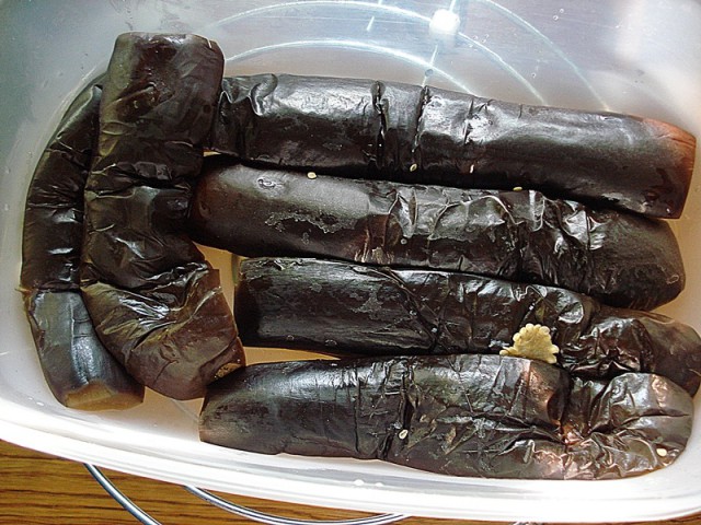 Баклажаны маринованные