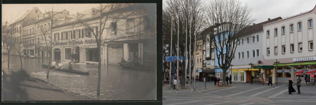 Одно и тоже место с разницей в 119 лет