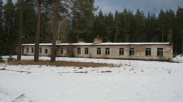 Заброшенная советская воинская часть, Латвия