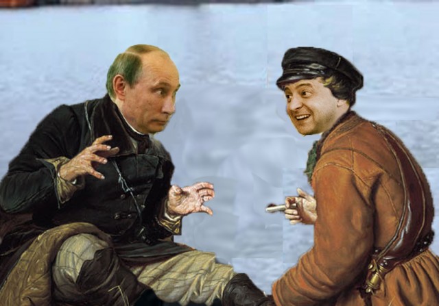 Фотожаба: Три соседа на привале