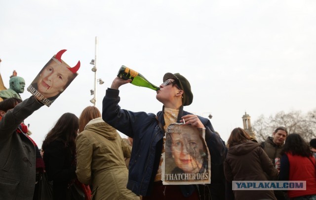 Умерла Маргарет Тэтчер