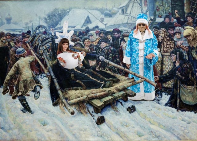 Фотожаба : "Новогодняя".
