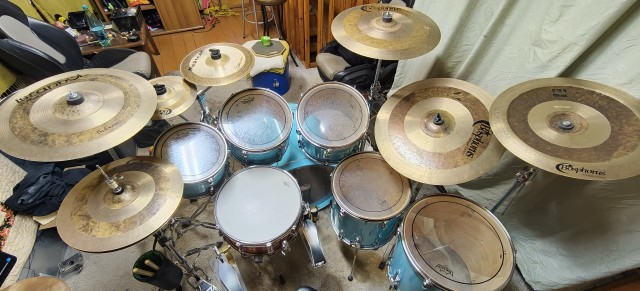 Как я красил барабаны