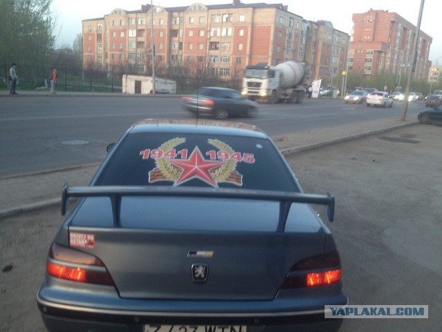 Георгиевская лента в Казахстане. Астана