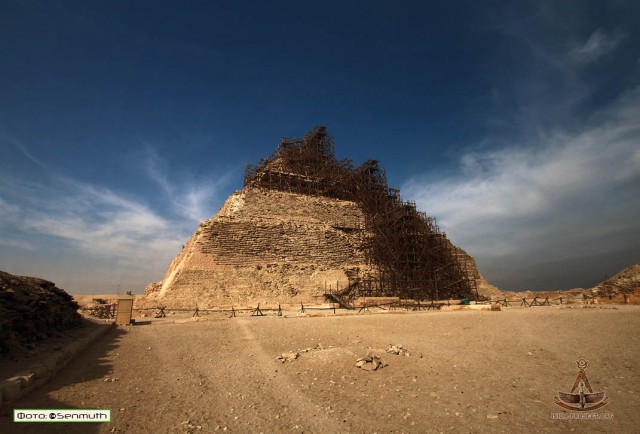 Спасение пирамиды Джосера