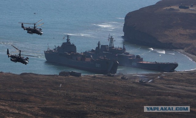 «Черные береты» прорвали береговую оборону «противника» в Приморье