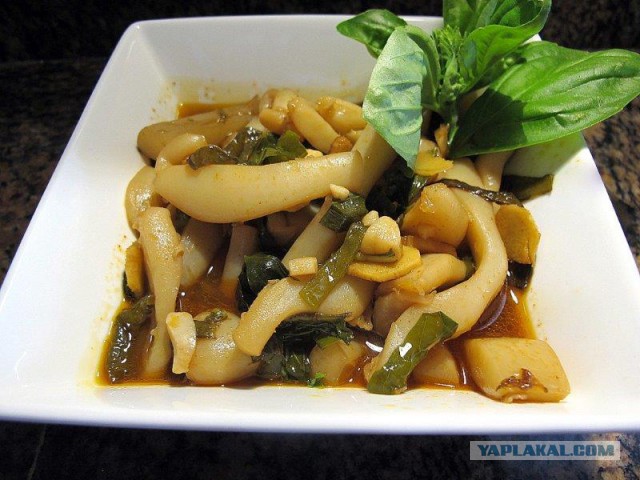 Кальмары (Three Cup Squid)
