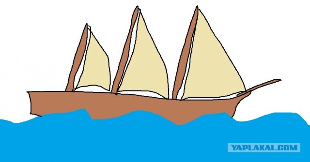 Ляпы в картинах с парусниками