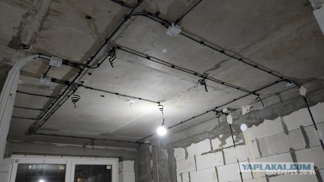 Проводка в новостройке