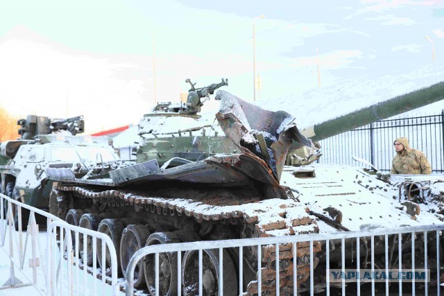 Выставка украинской техники в городе на Неве