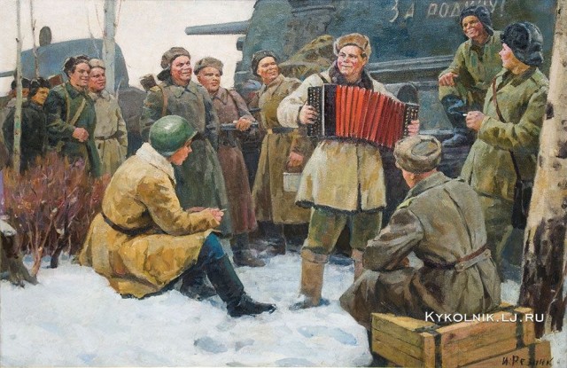 Великая Отечественная война в живописи