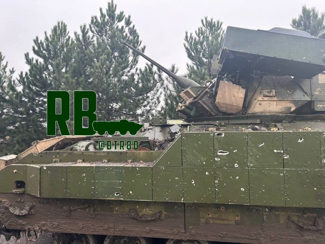 Рассказ о том, как вытаскивали трофейную "Брэдли" в тыл из под Авдеевки