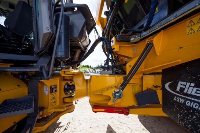 Полигон Volvo Construction Equipment в Швеции