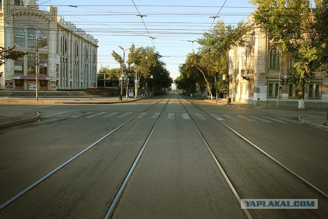 Самара без людей.