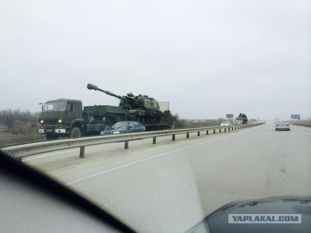 Переброска российских войск на Украину