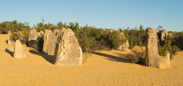 Пинаклс: пустыня остроконечных башенок. Австралия.