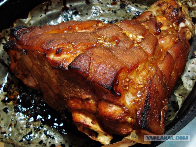 Рулька по-японски