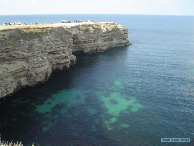 Мыс Тарханкут - самая западная точка Крыма.