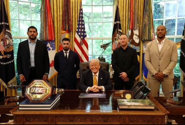 Исторический турнир UFC в Белом доме