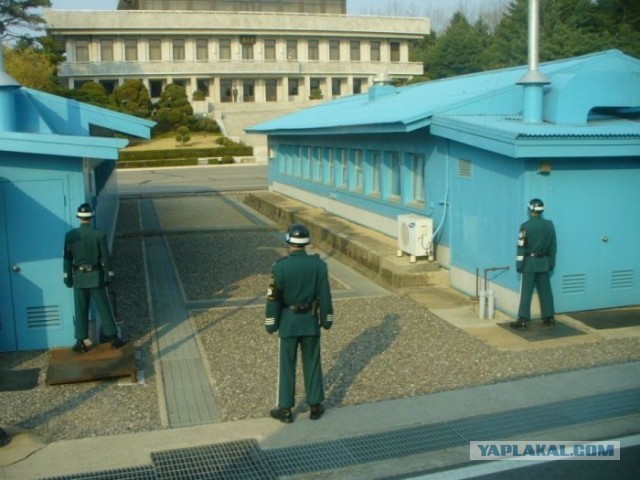 Граница между Северной и Южной Кореей