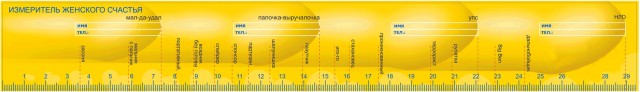 Та самая линейка 45 см
