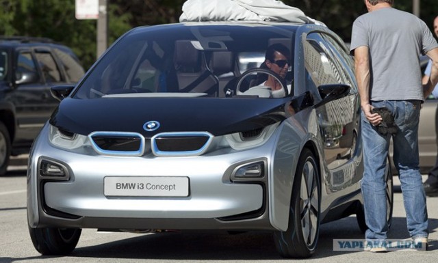 BMW i3 и i8 замечены в центре Чикаго